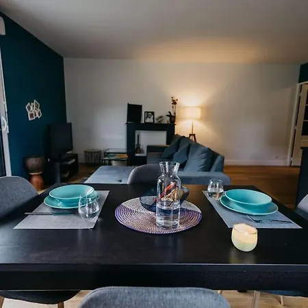 Apartmán Cosy Avec Wifi A 15 Min De Rennes
